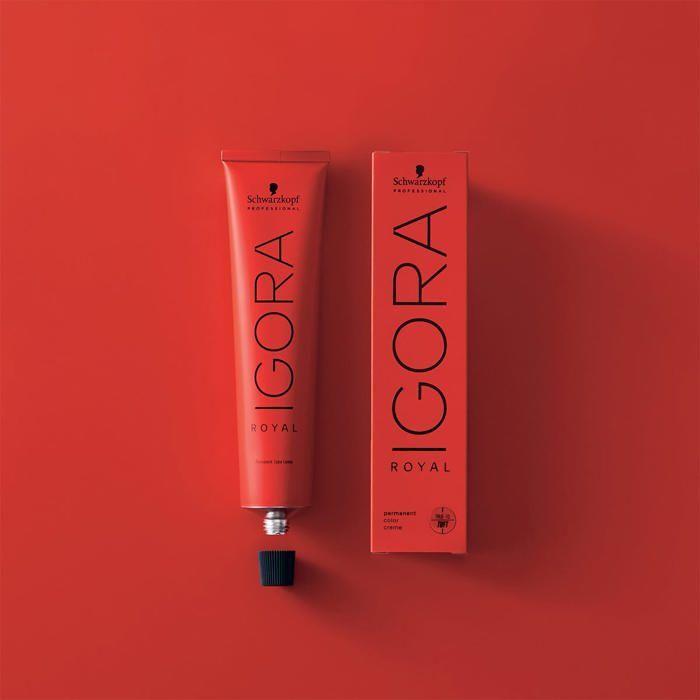 Permanent Hair Color - SCHWARZKOPF - Igora Royal 6-6 - Dark Blonde Brown - 60ml - Ammonia-free
