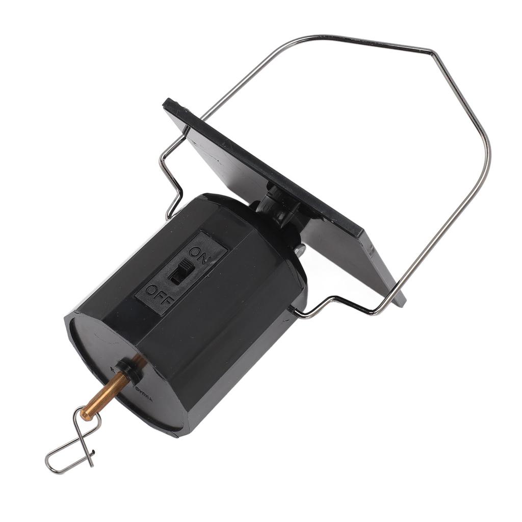 Solar Windspielmotor IP2 Wasserdicht Umweltfreundlich Klein Hängend Solar Rotierender Motor für Kunst Ornament Windspiele