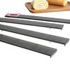 Biscuit Cake Cutting Scale Ruler, Cake Roll Ruler, Uniform Division Molds, Pastries Bings, Kitchen Dessert Making Tool, 4Pcs