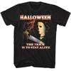 Nowa koszulka HALLOWEEN the MOVIE Błyskawica Sztuczka polega na tym, by przeżyć