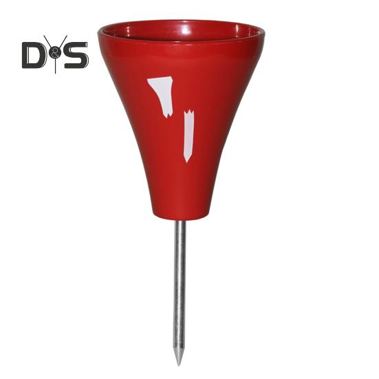 

Держатель для мяча для гольфа с металлическим колышком, прочный, устойчивый к погодным условиям, держатель для мяча для тренировок по гольфу, шип для драйвинг-рейндж, аксессуары для гольфа на открытом воздухе, подарки для гольфистов красный