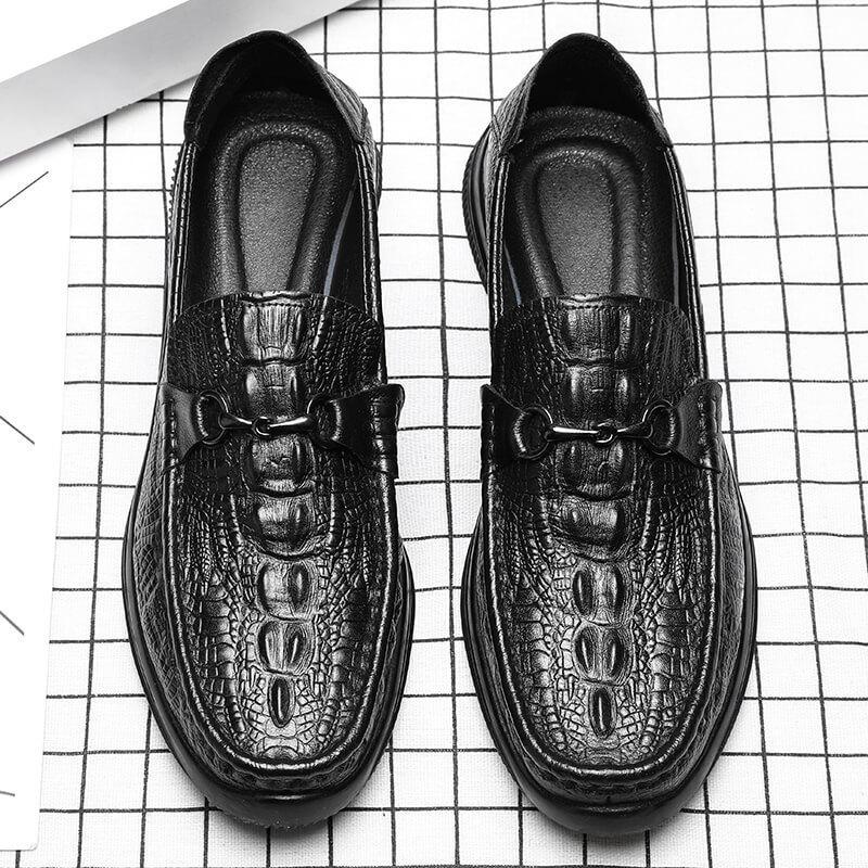 

First layer cowhide beanie shoes men s shoes brand discount summer breathable leather casual leather shoes men s beanie shoes dad shoes 44