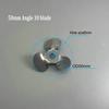 1pcs Laboratory 304 Stainless Steel Three-leaf Type Stirring Paddle (Mixed Blade or Rod) Chemistry Accessories