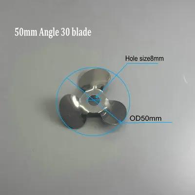 1pcs Laboratory 304 Stainless Steel Three-leaf Type Stirring Paddle (Mixed Blade or Rod) Chemistry Accessories