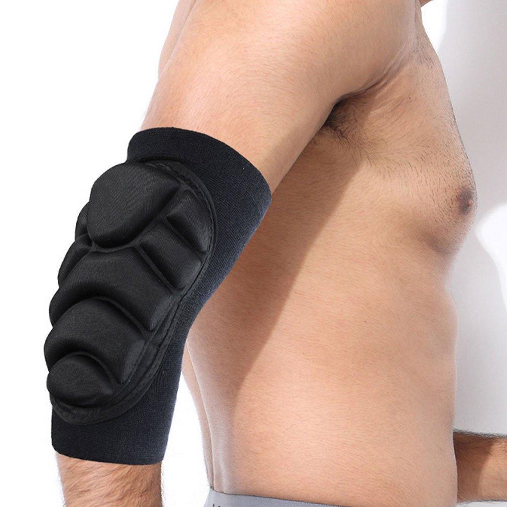 Ajaflowers Elbow Elbow Left and Right Elbow One Size Fits Martial Basketball Guards, Pads, Set, Protectors, All, Arts, Kickboxing, Skateboarding,
