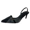 Stiletto high heels new summer hollow pointed niche design sense fashion sandals women