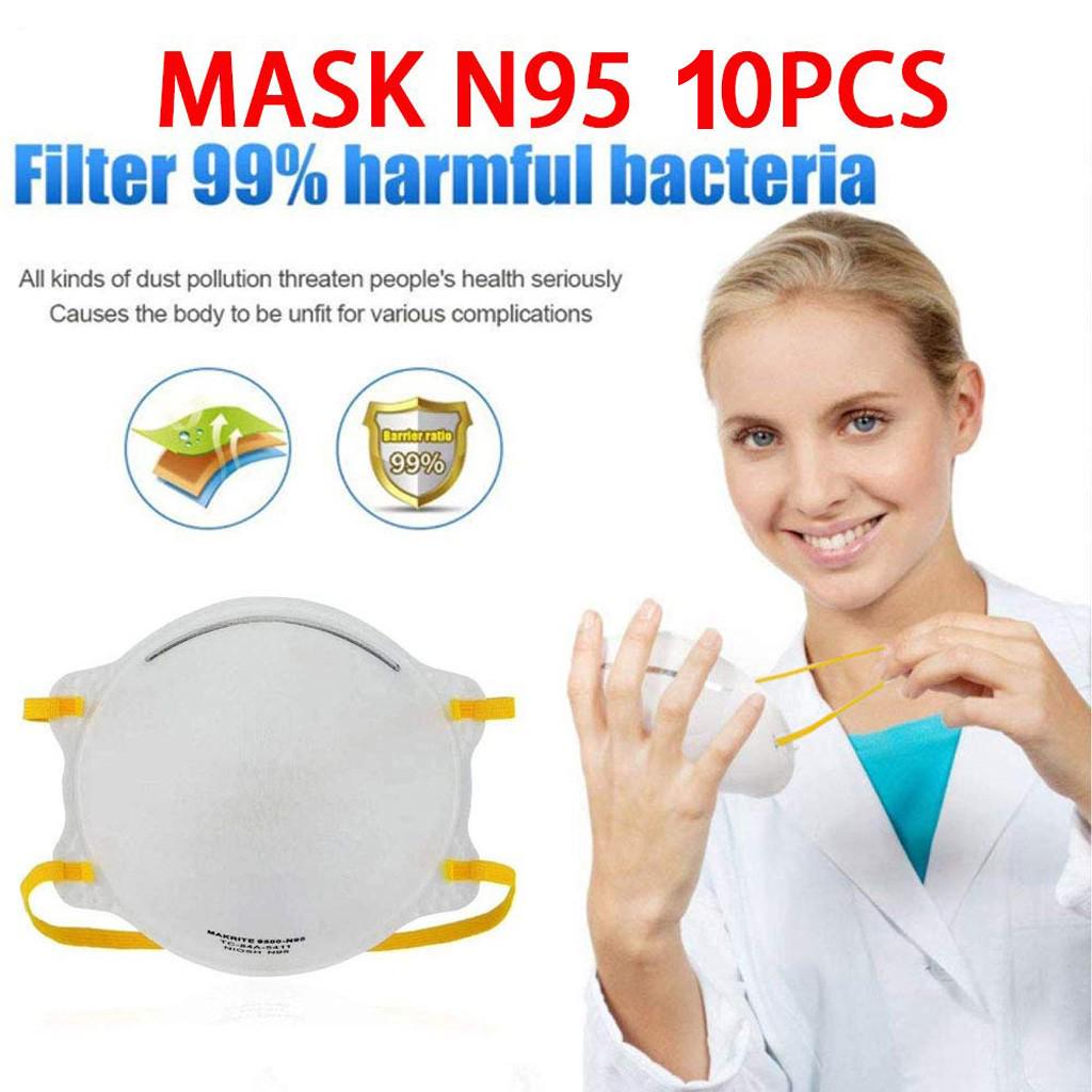 

(SU)10PC Маска для лица Одноразовый респиратор Защитная маска Маска