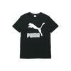 Classics Logo Casual Short Sleeve T-Shirt Men Tops Black 579405-01