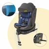 360 Rotating Child Car Seat, ISOFIX, i-Size 40-150cm, 0-12 Years, Rear-Facing, ECE R129 (Pink)