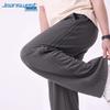 Jeanswest Men's American Casual Pleated Wide-Leg Sweatpants