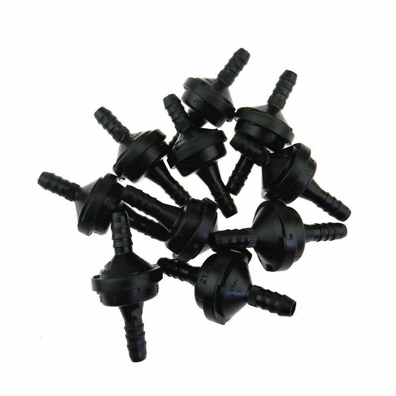 10Pcs Vacuum Air Pump Check Valve 4 Cylinders 058905291 058905291K For A3 A4 A6 S8 TT Passat B6 Jetta Beetle1.8T
