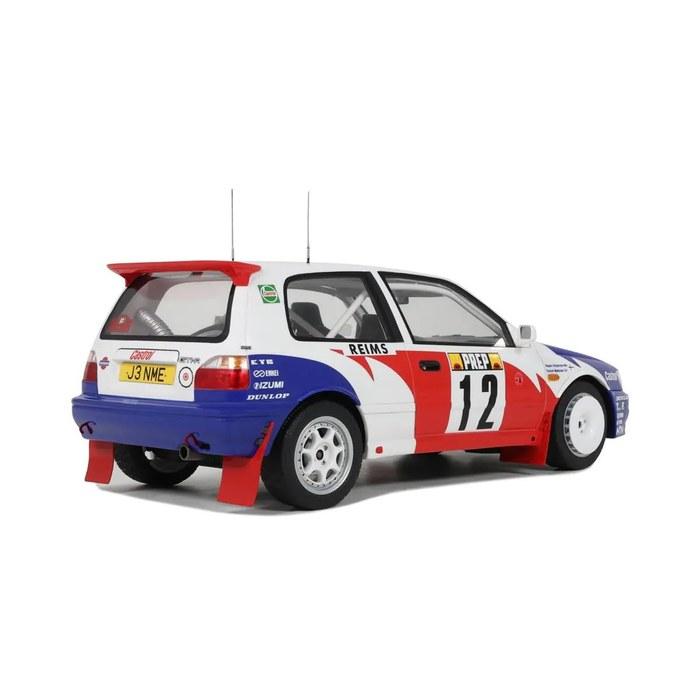 Kyosho OttO Mobile 1/18 Nissan Sunny GTI-R Monte Carlo Rally 1992 #12 OTM461 Multicolor