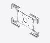 In-Stock Anti-Theft Wall-Mounted 10-inch Tablet Case for Android Pad, VESA Compatible