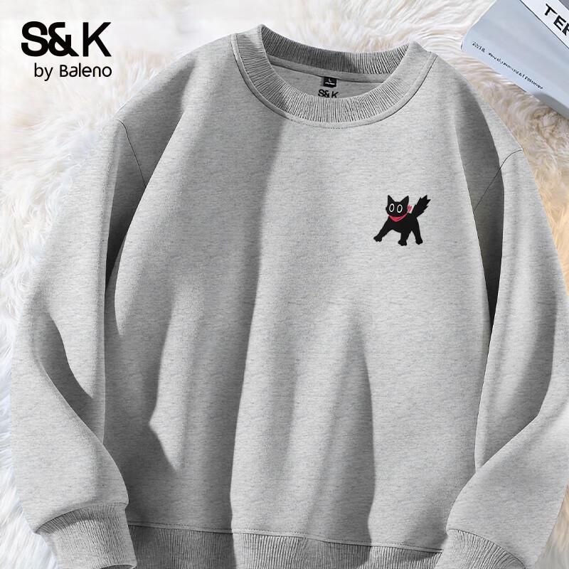 Baleno S&K Men's American Retro Long Sleeve Sweatshirt