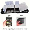FTK Multi-Section Storage Box, Double-Sided Tackle Box - Convenient Bait, Hook and Bait Organizer