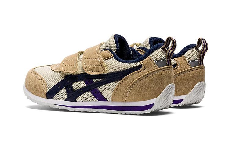 Asics Idaho Mini 4 Low Top Kids' Running Shoes Brown Blue Children Aged 3 7 Years Old 1144A236-200
