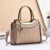 Versatile fashion shoulder atmospheric women's bag portable new pattern woven women's bag messenger bag