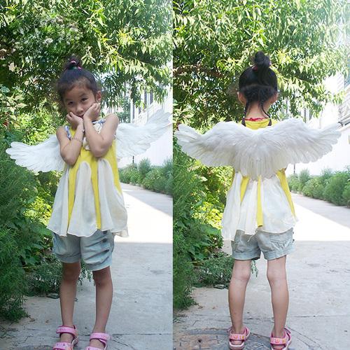 Customized Butterfly Wings for Kids Angel Feather Baby Photography Decorations Party Props Colorful Back Ornaments Small Wings