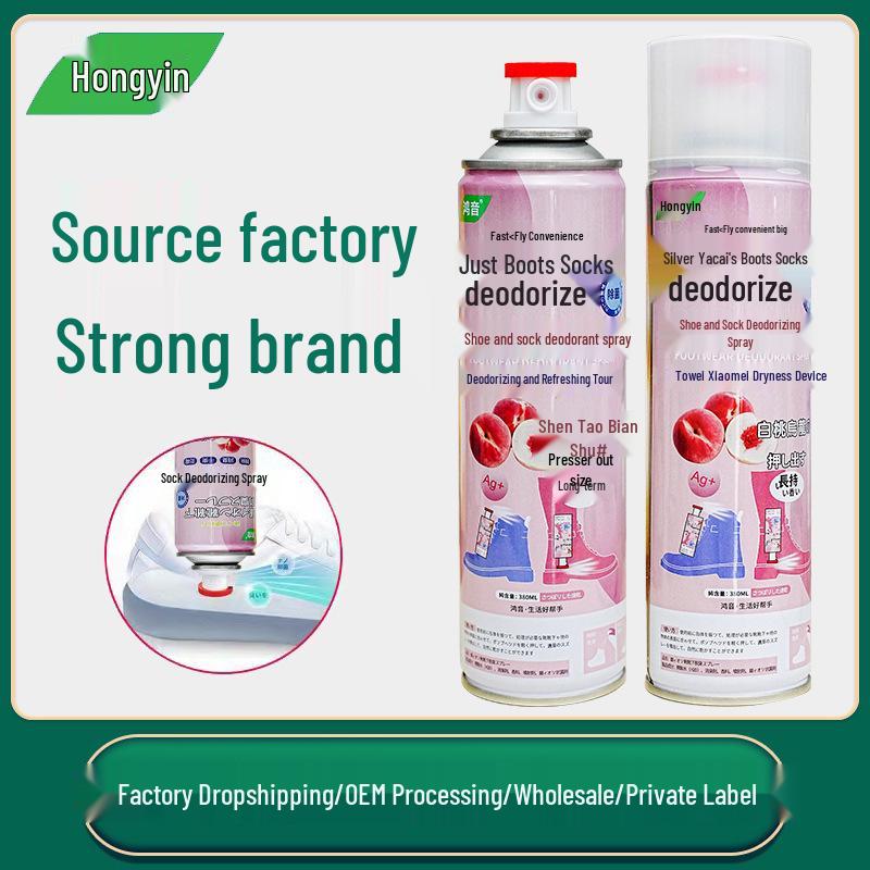 Sneaker and Shoe Deodorizer Spray - Anti-Odor, Refreshing Silver Ion Formula for Shoes and Socks