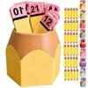 30 Pencil Shaped Wooden Drawing Sticks for Management and Student Grouping