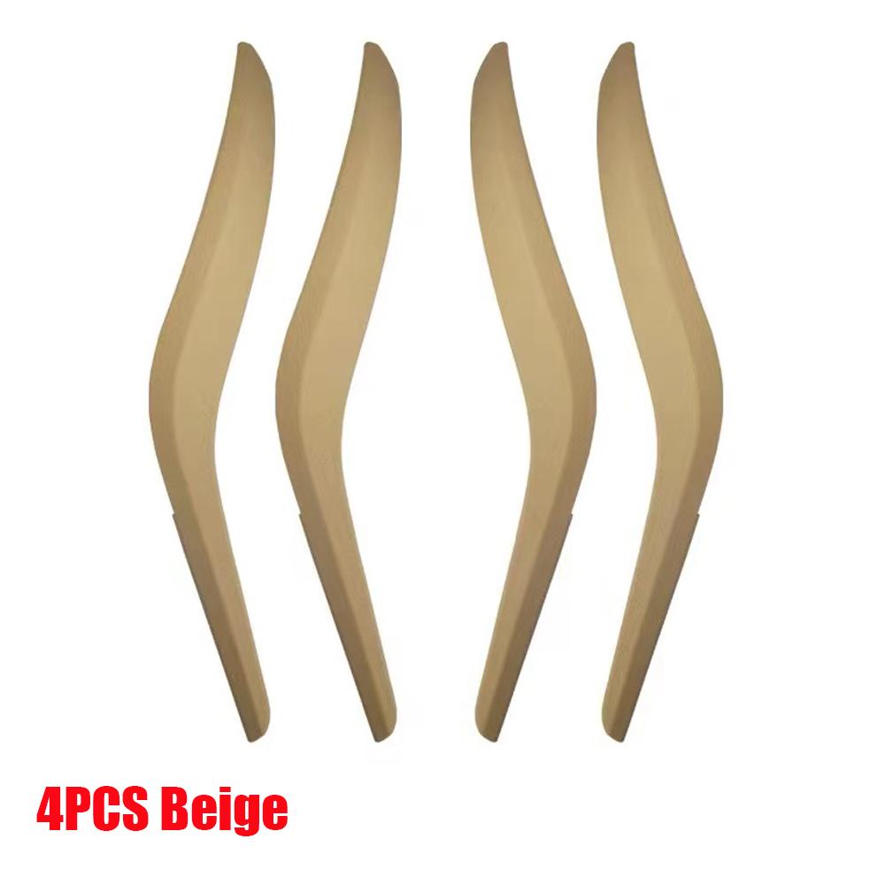 

Высококачественная внутренняя ручка автомобиля, подлокотник внутренней двери, панель, накладка для Bmw X1 E84 2010 2011 2012 2013 2014 2015 4pcs Beige