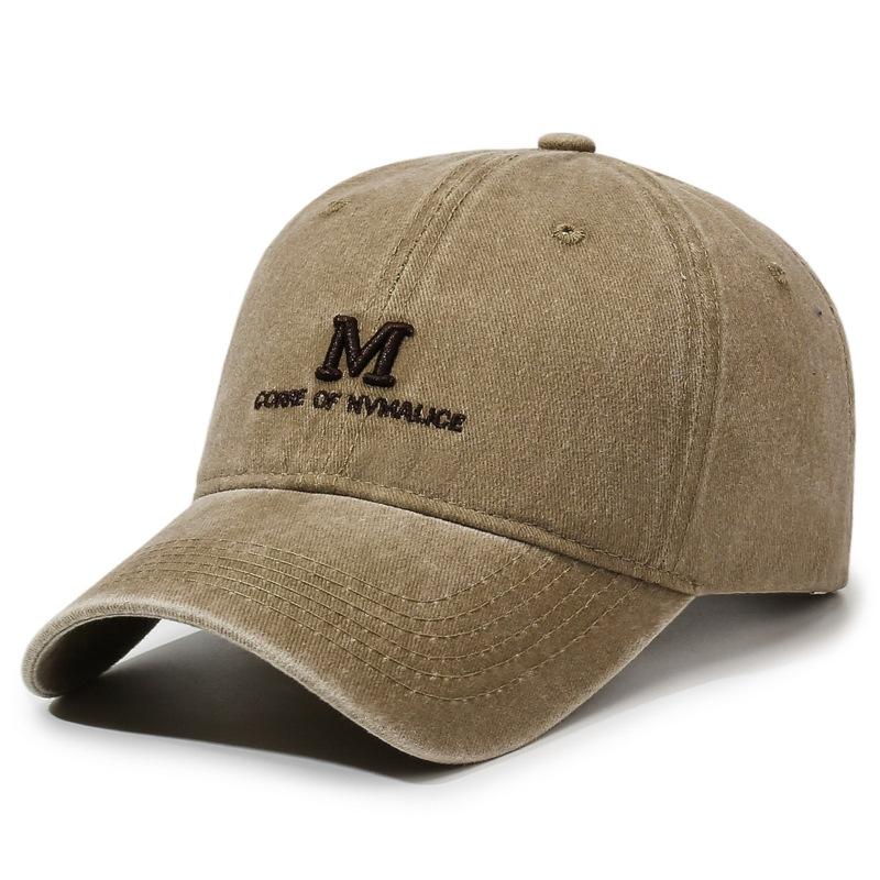 Letter Embroidery Baseball Cap Unisex Outdoor Sunshade Cap