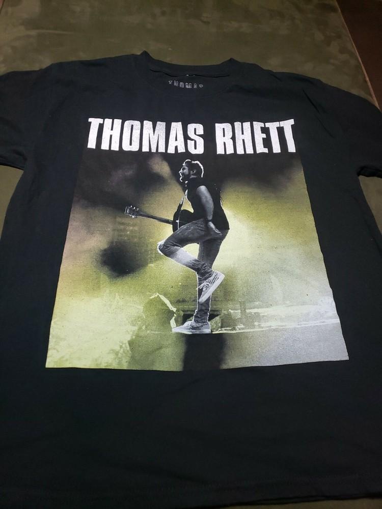 Collection Thomas Rhett Poster Black Shirt Unisex Concert S-5XL SG927 Unisex T-Shirt M