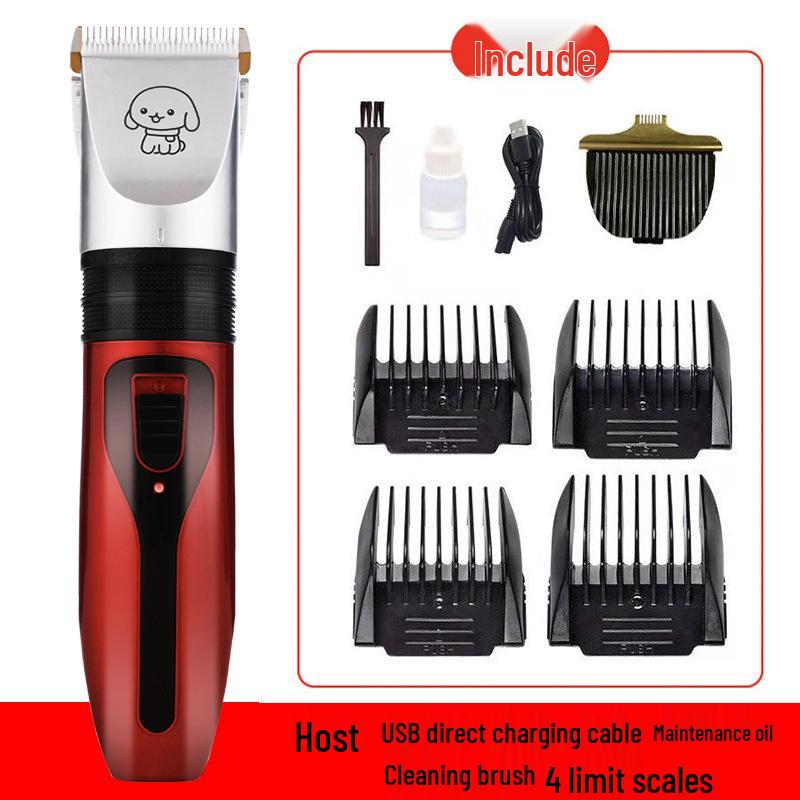 Kuanger Pet Electric Hair Trimmer Set for Dogs & Cats