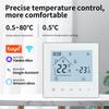 Tuya WiFi Smart Thermostat Temperature Controller for Electric Heating and Gas Boiler Touch Remote Control Works with Alexa Google Home