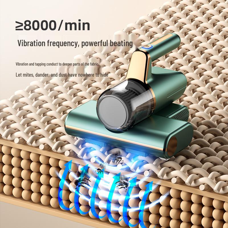 Kabelloser Handstaubsauger mit hoher Saugkraft zur Entfernung von Bettmilben mit Sterilisation - Amerikanisches Design