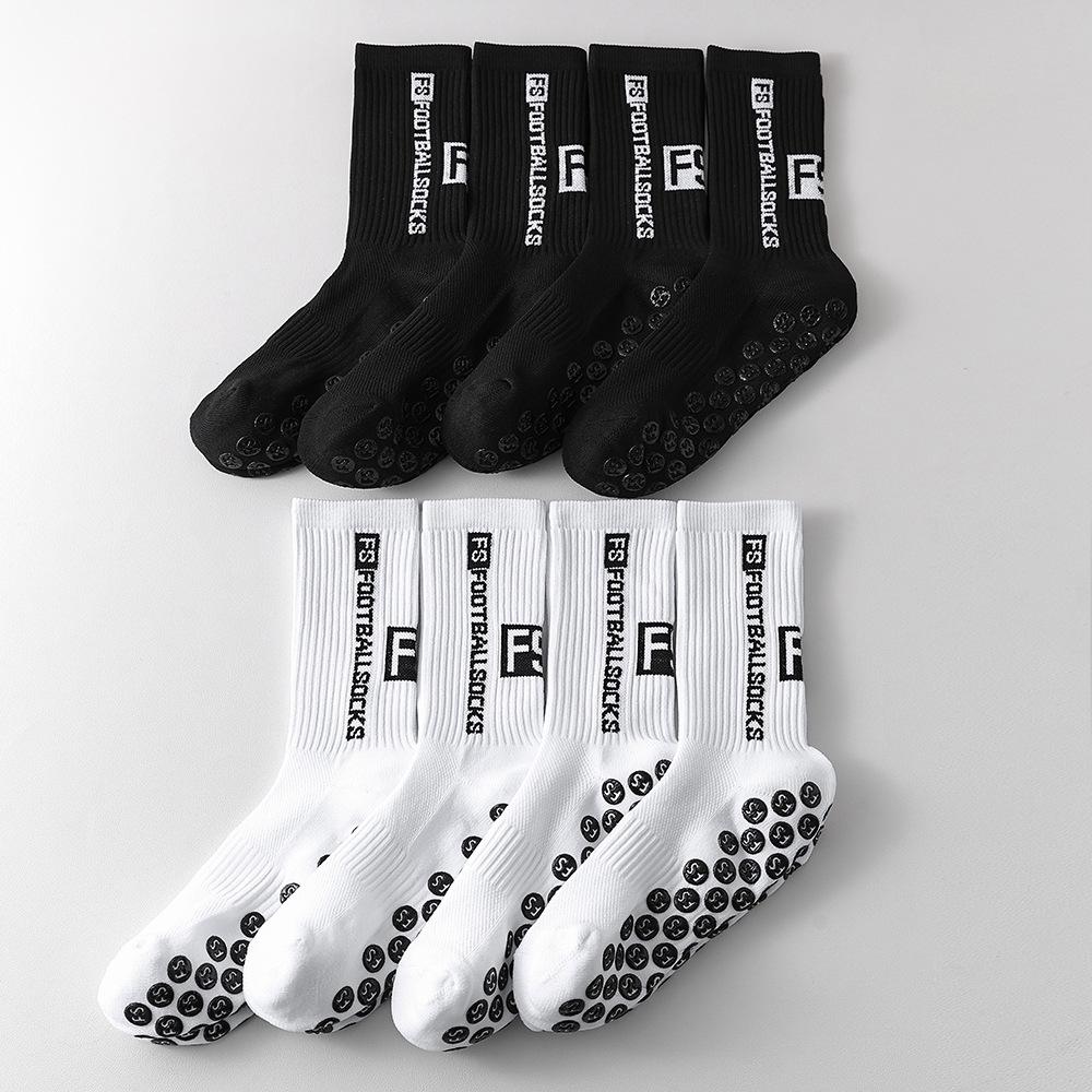 Anti-Rutsch Sportsocken für Herren: Nylon mit Punkten für Fußball, Laufen, Fitness und Yoga.