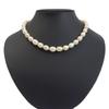 Pearl Necklace Pearl/Silver 49.1g Women Used