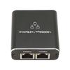 Gigabit Splitter 1000Mbps 1 in 2 Out RJ45 Port Aluminum Alloy Network Splitter for PC Laptop Router