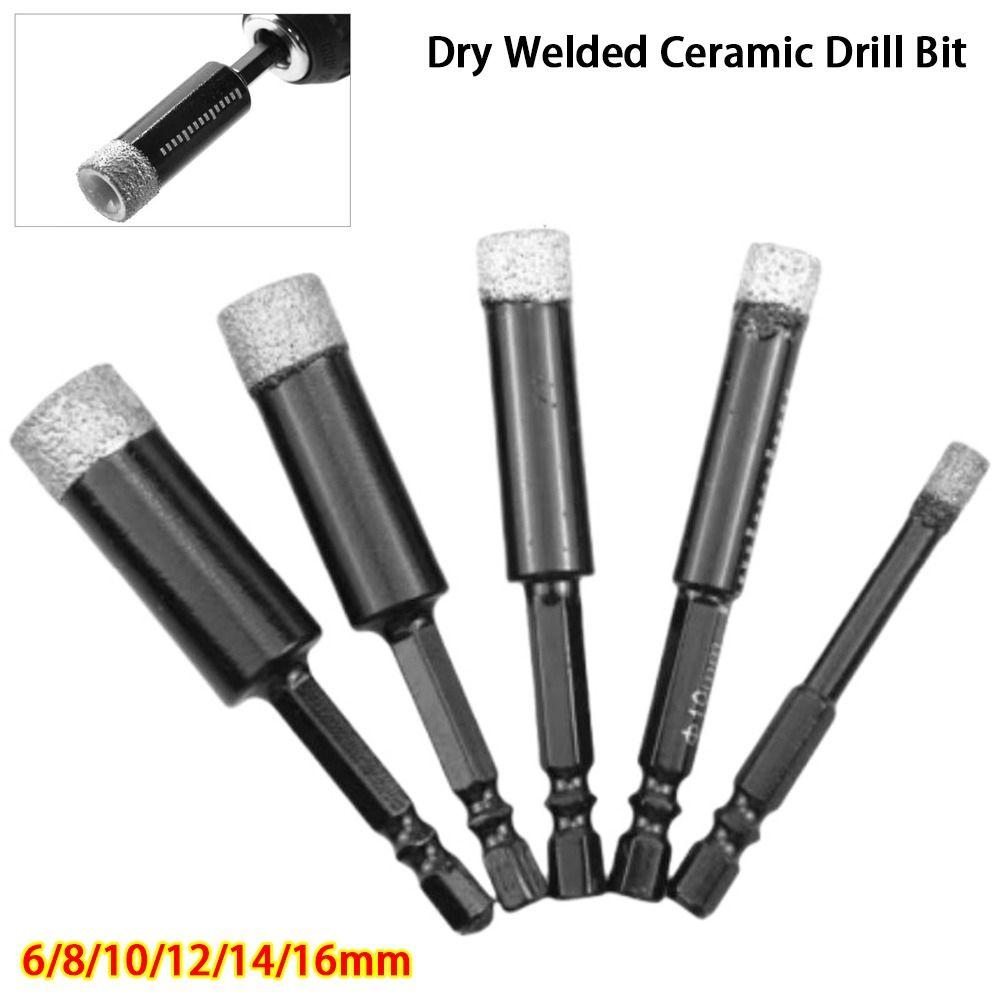 Hard Tile Hole Opener Hex Shank Dry Drill Bit  for Granite Ceramic Tile Stone Glass