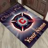 Name Custom Chicago Fire Carpet Rug for Living Room Bedroom Home Sofa Decoration,Kids play Non-slip Floor Mat
