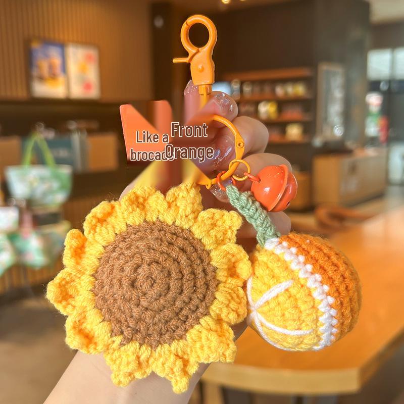 Wish-Fulfillment Crochet Keychain - Girly Style, Perfect for Keys & Backpacks