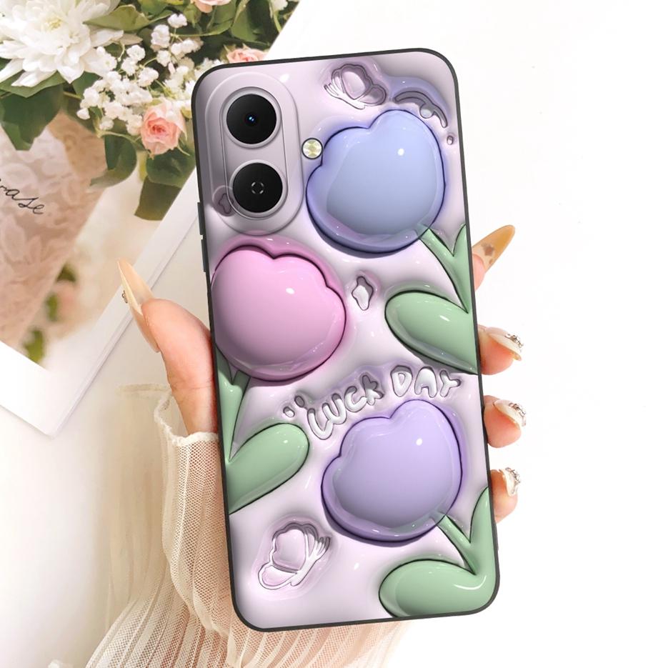 Für Tecno Spark Go 2 Hülle KM4 Niedlicher Hund Panda Cartoon Hülle Weiches TPU Mattes Handyhülle Für Tecno Pop 10 Pop10 Spark Go 2 Go2 Schale