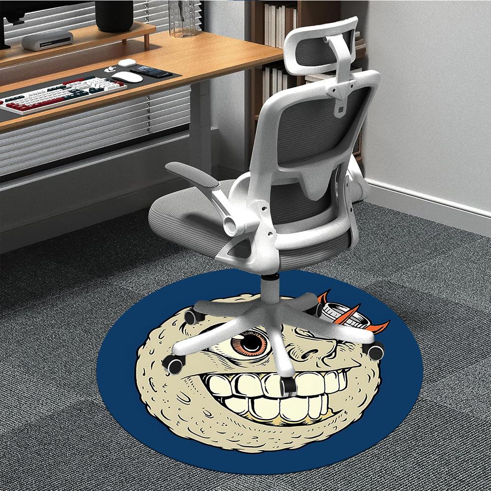 1pc Monster Beverage Office Round Area Rug, Under Office Chairs Bedroom Living Room Home Decor, Room Deco, Available in Various Sizes