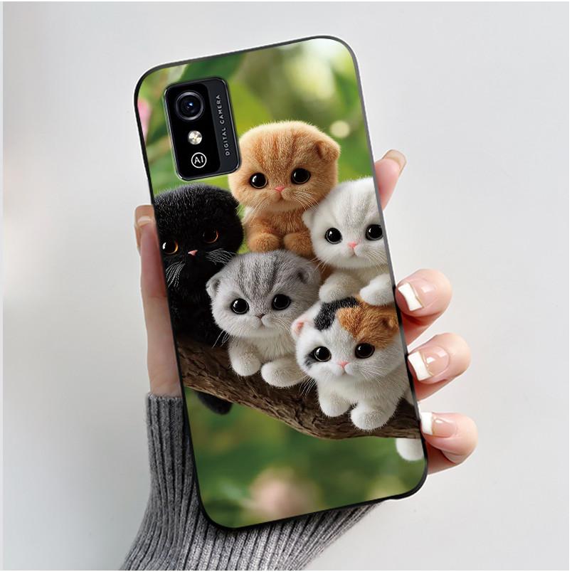 For ZTE Blade L9 Case Luxury Cute Cool Boys Girls Silicone Soft Back Cover For ZTE BladeL9 Blade L9 Phone Case TPU Black Fundas