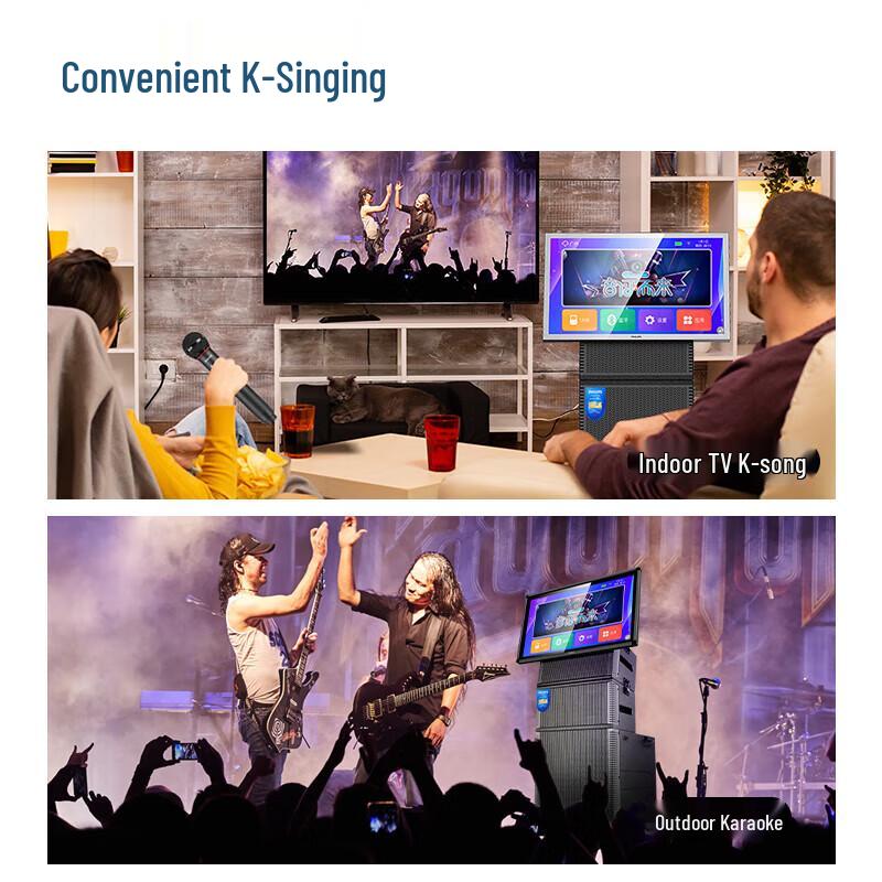 PHILIPS SD809 Professional KTV Karaoke Speaker System