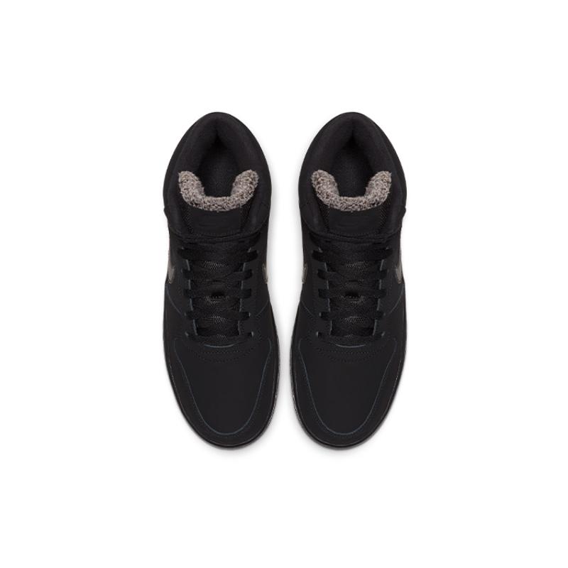 Nike Ebernon Mid Se Triple Black  Sneakers  AQ8125-003