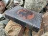 Dragon Embossed Leather Journal: Handbound Celtic Diary, Sketchbook