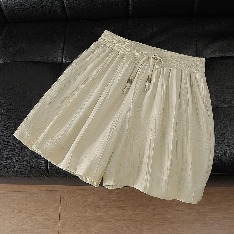 Women's Summer Fake Two-Piece Top & Drawstring Shorts Set