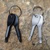 2 Keys Stainless Keychain Screwdriver Set Outdoor Multifunction Pocket Tool
