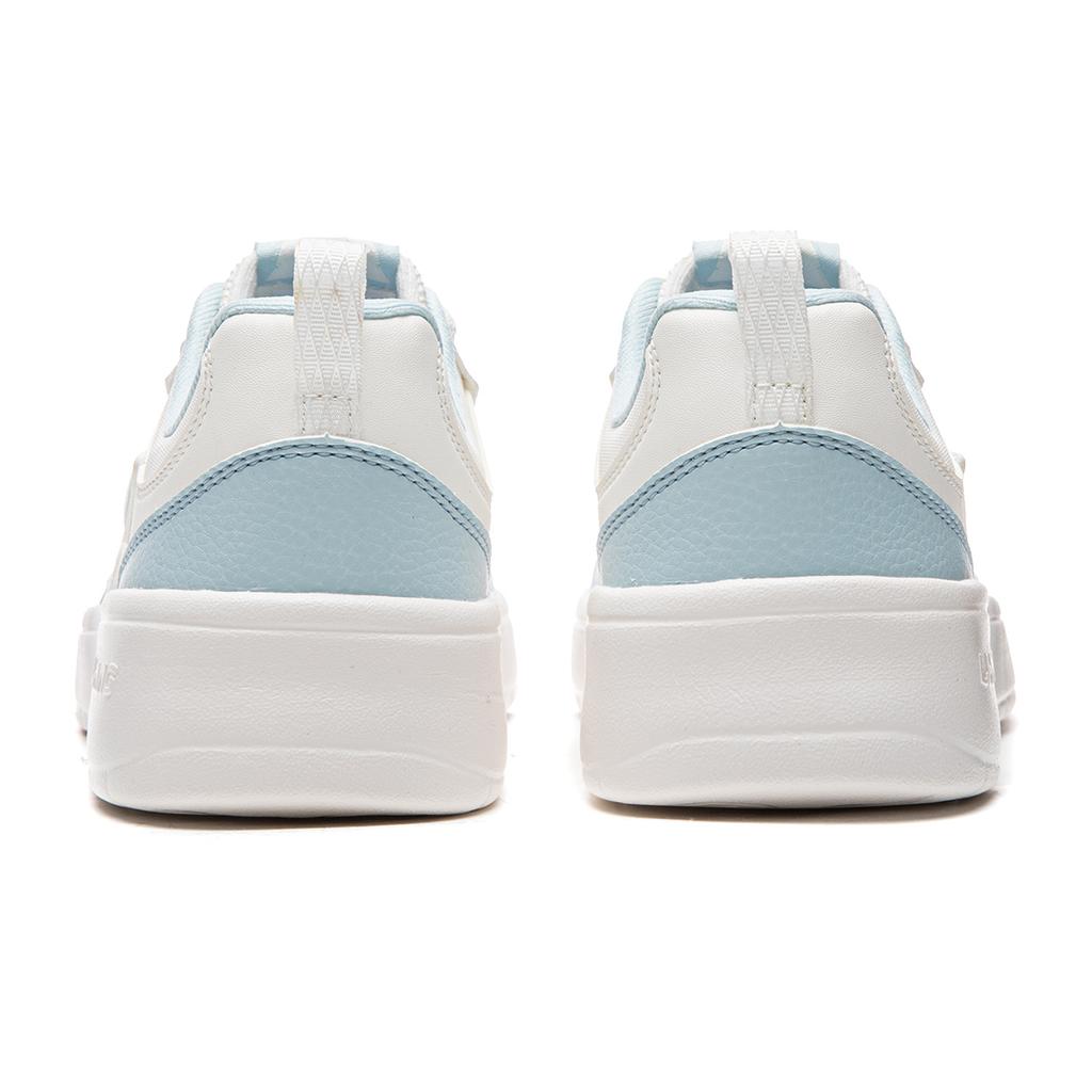 Li-Ning High-Value Simple Fresh Campus Style Lightweight Low-Top Skate Shoes Kids Sneakers Light-Blue AGCV190-7