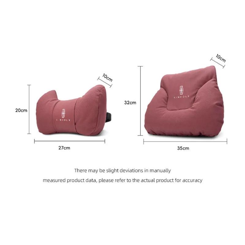 Lincoln Navigator headrest neck cushion, Adventurer lumbar support cushion, Pilot MKZ seat cushion, Navigator Z neck cushion pad tk2