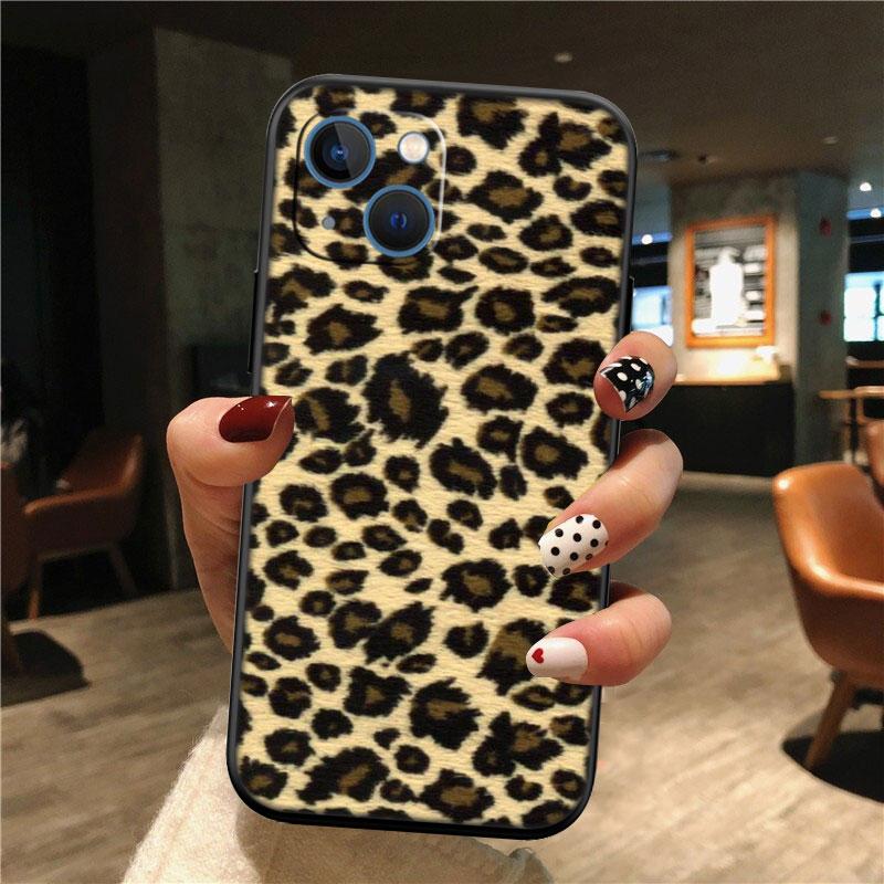 

IK43 Leopard Printing Pink Case for Samsung A11 A12 A13 A15 A52S A53 A55 A56 A70 A71 A72 A73 F06 F16 F56 S10 Plus S10e Galaxy A13 4G