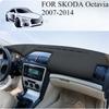 FOR SKODA Octavia 2007-2014 2015-2025 Car Dash Mat Dashmat Dashboard Mat Cover Sun Shade Dash Board Cover Carpet Accessories