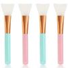 4-Piece Soft Silicone Face Mask Brushes – Ideal for Mud Masks, Skincare, Body Lotion & Butter