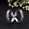Modern Silver Arthritis Ring, Hammered Texture, Anti-Inflammatory Ring, Everyday Wear